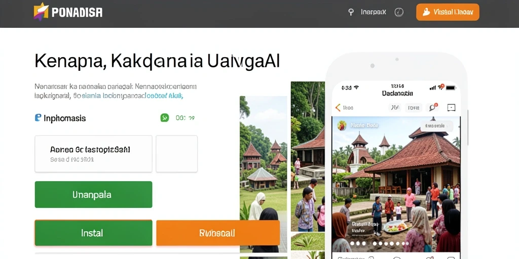 Tampilan antarmuka yang menarik.