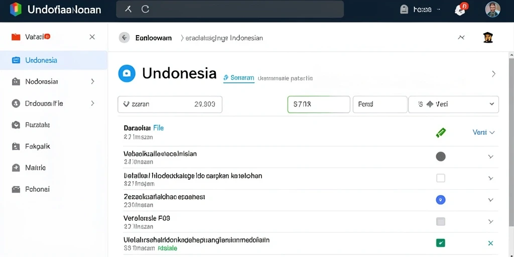 Tampilan antarmuka pengguna yang intuitif dan menarik.